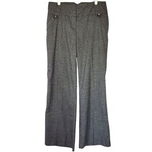 7253 * A. Byer Career Trousers Pants Black Gray White Size 7 Y2K 90s
